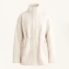 Adjustable Waist Faux-Shearling Jacket Adjustable Waist Faux-Shearling Jacket