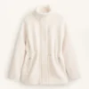 Adjustable Waist Faux-Shearling Jacket Adjustable Waist Faux-Shearling Jacket