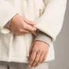 Adjustable Waist Faux-Shearling Jacket Adjustable Waist Faux-Shearling Jacket