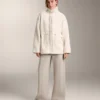 Adjustable Waist Faux-Shearling Jacket Adjustable Waist Faux-Shearling Jacket