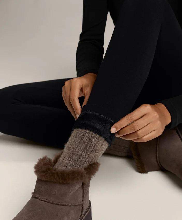 Ankle-Length High-Rise Super-Extra-Warm Seamless 70Cm Leggings Ankle-Length High-Rise Super-Extra-Warm Seamless 70Cm Leggings