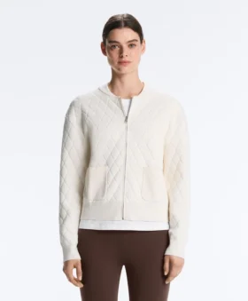 Argyle Knit Jacket