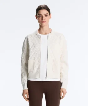 Argyle Knit Jacket