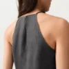 Asymmetric 100% Linen Sleeveless Top Asymmetric 100% Linen Sleeveless Top