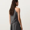 Asymmetric 100% Linen Sleeveless Top Asymmetric 100% Linen Sleeveless Top