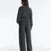 Asymmetric Stripe Jacket with Modal Asymmetric Stripe Jacket with Modal