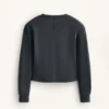 Asymmetric Stripe Sweatshirt with Modal Asymmetric Stripe Sweatshirt with Modal