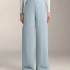 Asymmetric Stripe Trousers with Modal Asymmetric Stripe Trousers with Modal