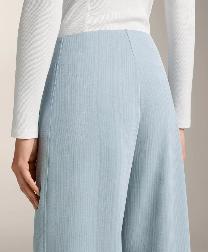 Asymmetric Stripe Trousers with Modal Asymmetric Stripe Trousers with Modal