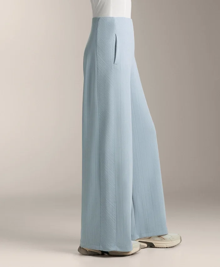 Asymmetric Stripe Trousers with Modal Asymmetric Stripe Trousers with Modal