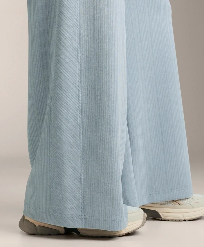 Asymmetric Stripe Trousers with Modal Asymmetric Stripe Trousers with Modal
