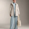 Asymmetric Stripe Trousers with Modal Asymmetric Stripe Trousers with Modal