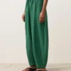 Balloon Trousers Lyocell Blend and 24% Linen with Seams Balloon Trousers Lyocell Blend and 24% Linen with Seams