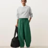 Balloon Trousers Lyocell Blend and 24% Linen with Seams Balloon Trousers Lyocell Blend and 24% Linen with Seams