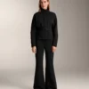 Belted Jacket with Brushed Modal Belted Jacket with Brushed Modal