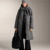 Belted Jacket with Brushed Modal Belted Jacket with Brushed Modal