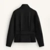 Belted Jacket with Brushed Modal Belted Jacket with Brushed Modal