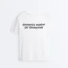 Boxy Cotton Blend T-Shirt with Slogan Boxy Cotton Blend T-Shirt with Slogan