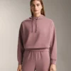 Boxy Hoodie with Brushed Modal