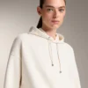 Boxy Hoodie with Brushed Modal