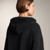 Boxy Hoodie with Brushed Modal
