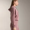 Boxy Hoodie with Brushed Modal
