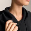 Boxy Hoodie with Brushed Modal