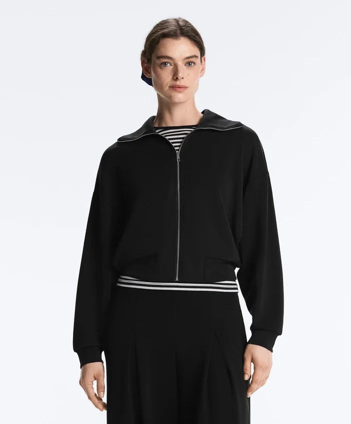Boxy Jacket with Soft-Touch Modal Boxy Jacket with Soft-Touch Modal