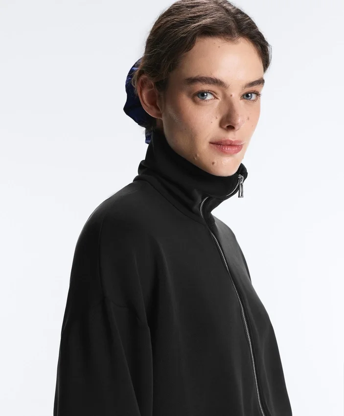 Boxy Jacket with Soft-Touch Modal Boxy Jacket with Soft-Touch Modal