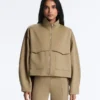 Boxy Neoprene-Effect Jacket Boxy Neoprene-Effect Jacket