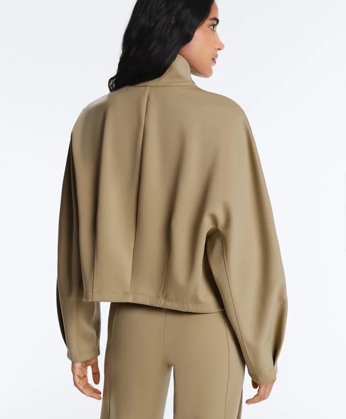 Boxy Neoprene-Effect Jacket Boxy Neoprene-Effect Jacket