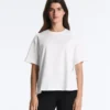 Boxy Short-Sleeved Cotton Blend T-Shirt Boxy Short-Sleeved Cotton Blend T-Shirt