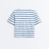 Boxy Short-Sleeved Cotton Blend T-Shirt Boxy Short-Sleeved Cotton Blend T-Shirt