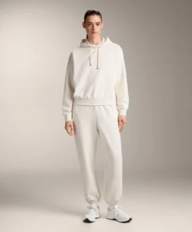 Boxy Hoodie with Brushed Modal