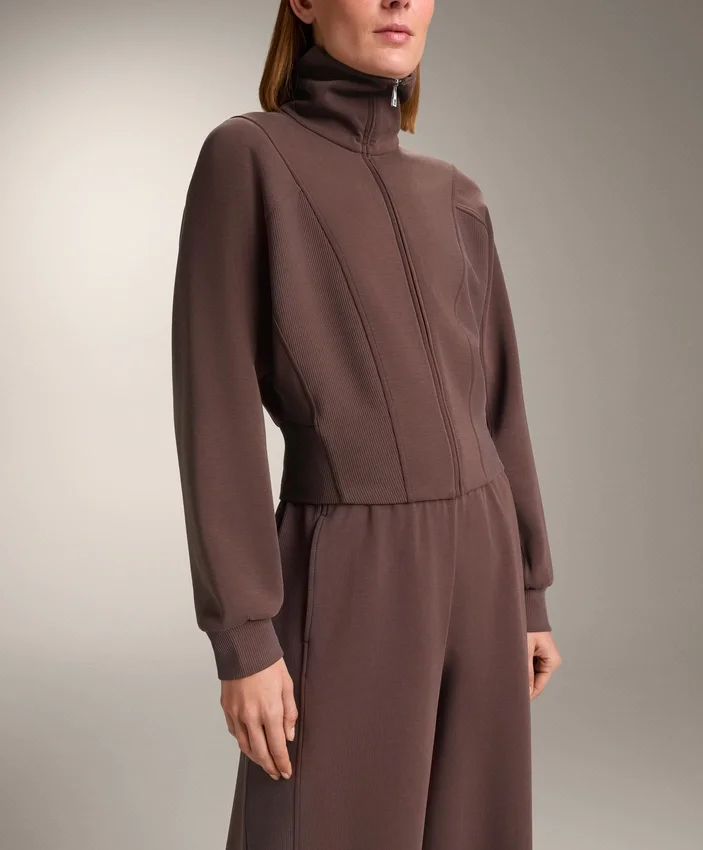 Brushed Rib Jacket with Modal Brushed Rib Jacket with Modal
