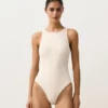 Bubble-Texture Crochet Halter Swimsuit Bubble-Texture Crochet Halter Swimsuit