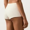 Bubble-Texture Crochet High-Waisted Bikini Shorts Bubble-Texture Crochet High-Waisted Bikini Shorts