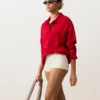 Bubble-Texture Crochet High-Waisted Bikini Shorts Bubble-Texture Crochet High-Waisted Bikini Shorts