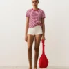 Bubble-Texture Crochet High-Waisted Bikini Shorts Bubble-Texture Crochet High-Waisted Bikini Shorts