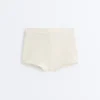 Bubble-Texture Crochet High-Waisted Bikini Shorts Bubble-Texture Crochet High-Waisted Bikini Shorts
