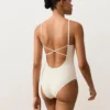 Bubble-Texture Crochet Round Neck Swimsuit Bubble-Texture Crochet Round Neck Swimsuit