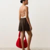 Bubble-Texture Crochet Round Neck Swimsuit Bubble-Texture Crochet Round Neck Swimsuit