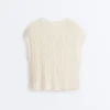 Cable Knit Round Neck Vest Cable Knit Round Neck Vest