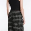 Check Cotton Bloomer Trousers