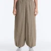 Checked Technical Bloomer Trousers Checked Technical Bloomer Trousers