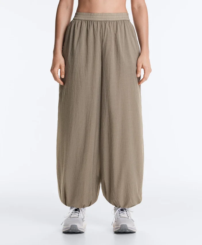 Checked Technical Bloomer Trousers Checked Technical Bloomer Trousers