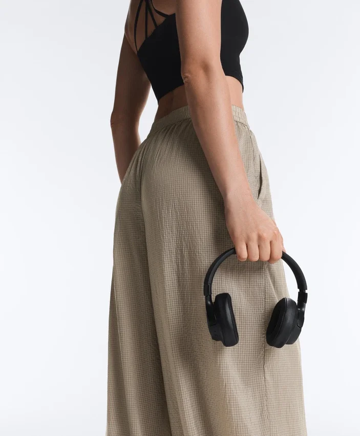 Checked Technical Bloomer Trousers Checked Technical Bloomer Trousers