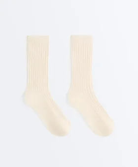 Classic Rib Silk Blend Sock Classic Rib Silk Blend Sock