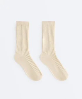 Classic Rib Silk Blend Sock Classic Rib Silk Blend Sock