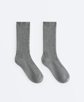 Classic Rib Silk Blend Sock Classic Rib Silk Blend Sock